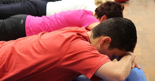 Übung im Rehasport Rehasport